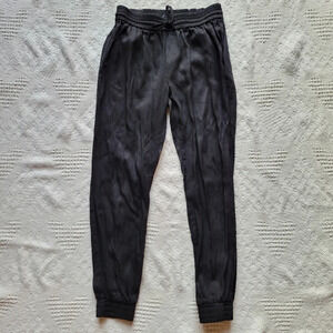Fidelity Black Tencel  Lightweight Causal Jogger Pant